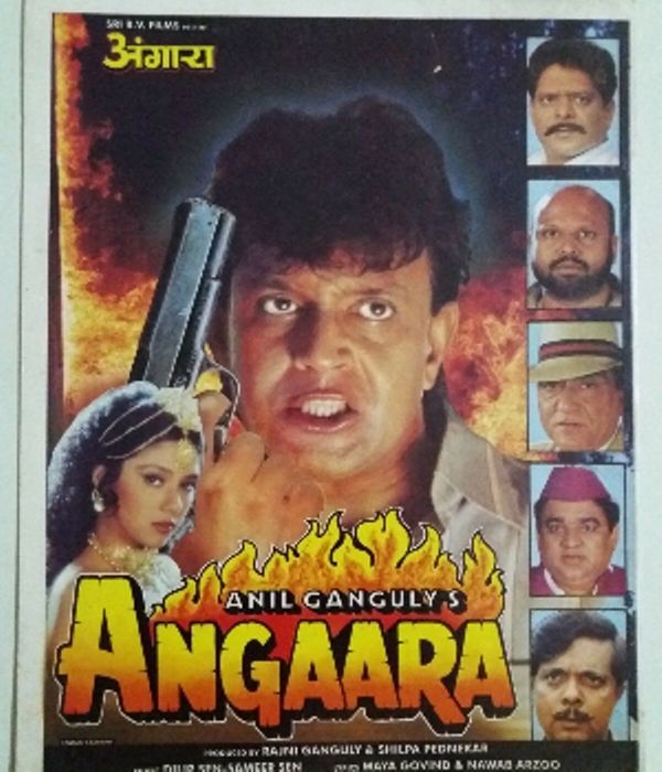 Rupali Ganguly debut Hindi film Angaara 1996