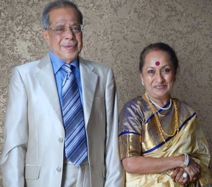 Rupali Ganguly's parents