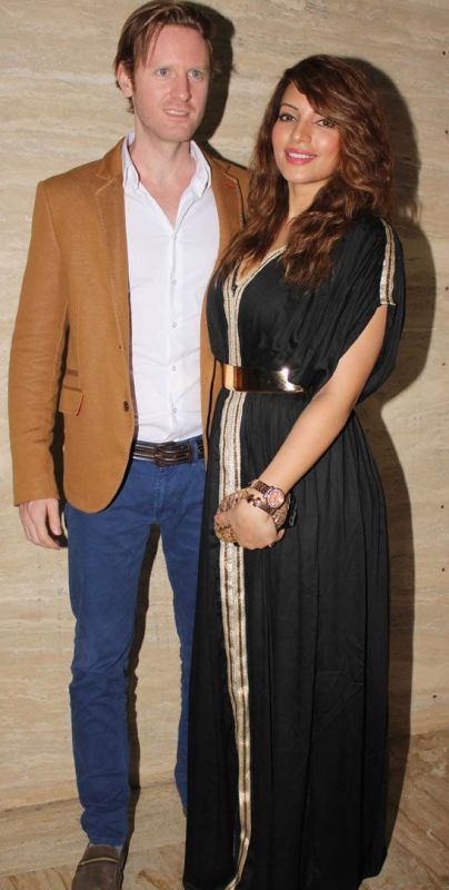 Shama Sikander with her boyfriend