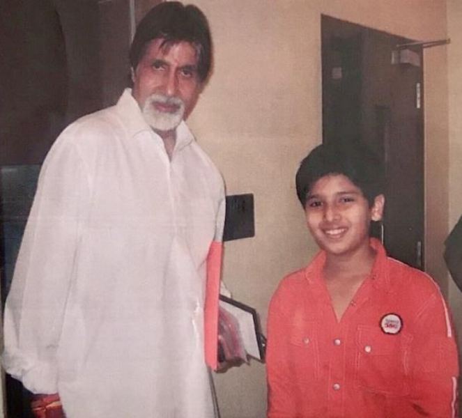 Armaan Malik with Amitabh Bachchan