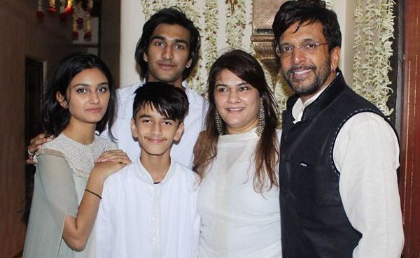 Javed Jaffery with his family