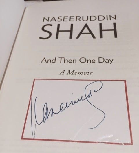 Naseeruddin Shah's signature