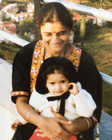 Prachi Desai's childhood photo with her mother