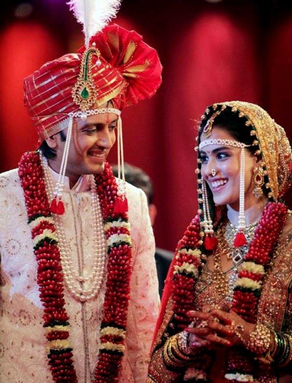 Riteish Deshmukh wedding photo