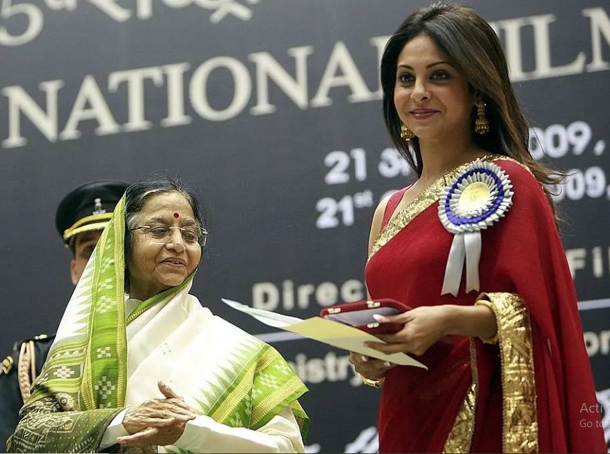 Shefali Shah with National Award