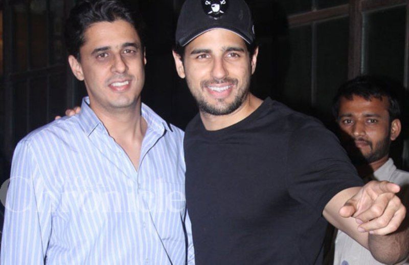 Sidharth Malhotra with his brother