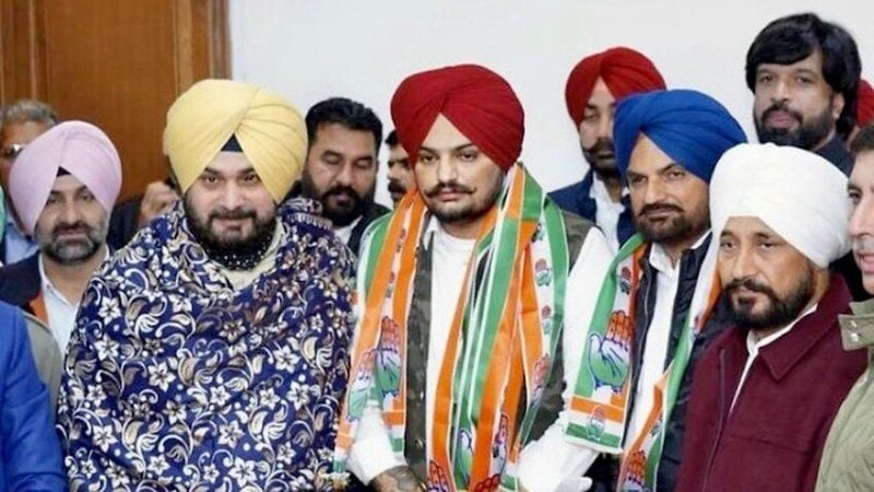 Sidhu Moosewala join to Cogress Party in 2021