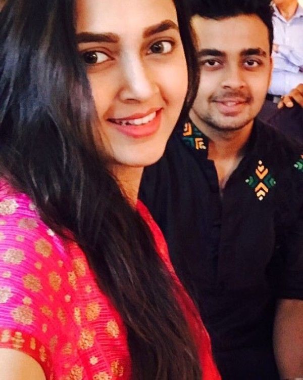 Tejasswi Prakash with her brother