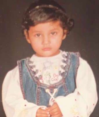 Shehnaz Kaur Gill's childhood photo