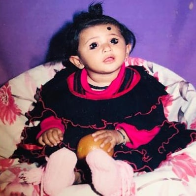 Shivangi Joshi's childhood photo