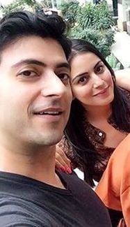 Shraddha Arya with her brother