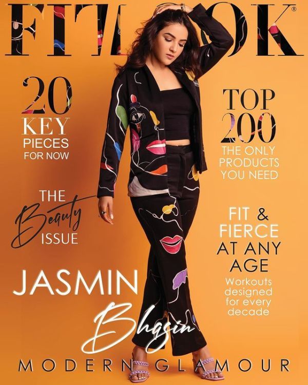 Jasmin Bhasin in Magzin Cover Page