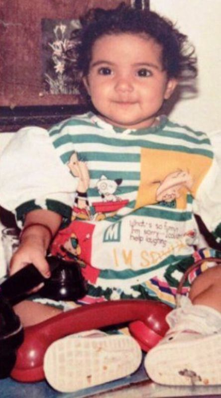 Jasmin Bhasin's childhood photo