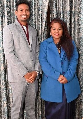Shyam Charan Murmu's daughter and son in law