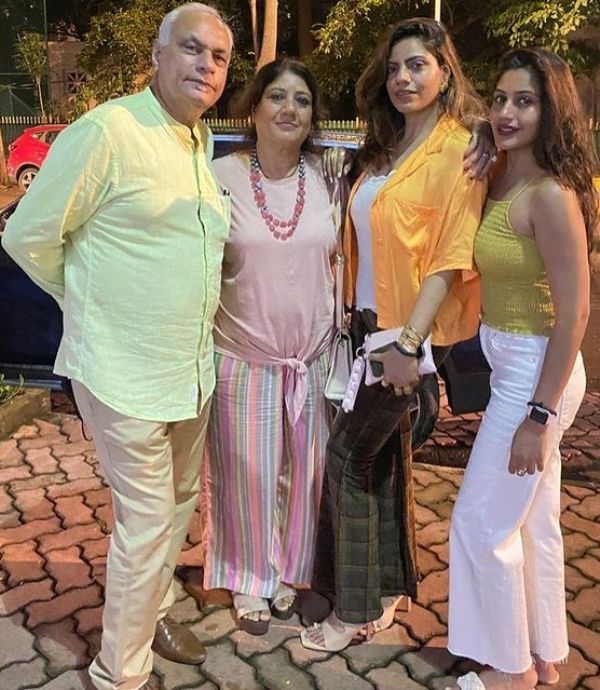 Surbhi Chandna with her familys
