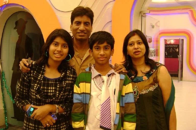 Aayushmaan Srivastava with his family in Bigg Boss house