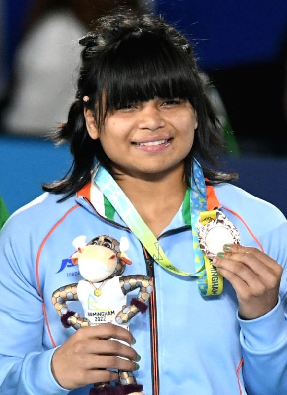 Divya Kakran won a bronze medal at the 2022 Birmingham Commonwealth Games