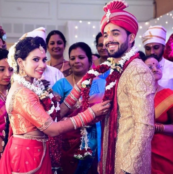 Sanil Shetty during his marriage ceremony