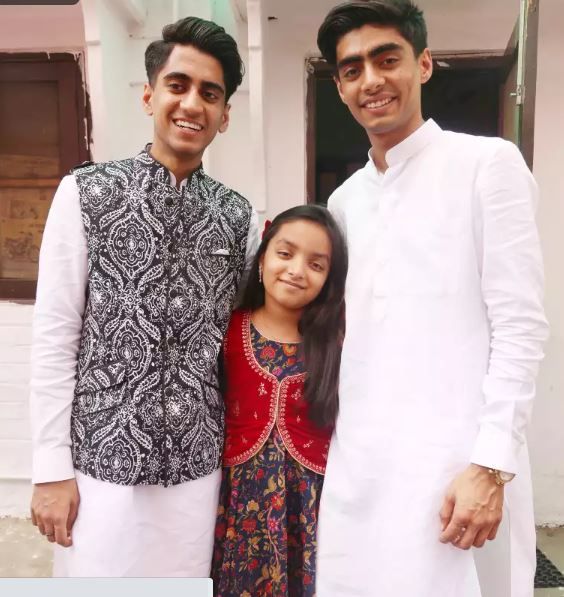 Shahnawaz Hussain's daughter and sons