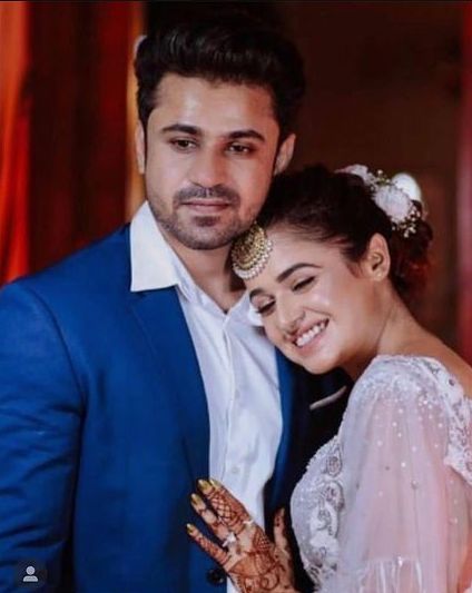Yuvika Chaudhary with her brother