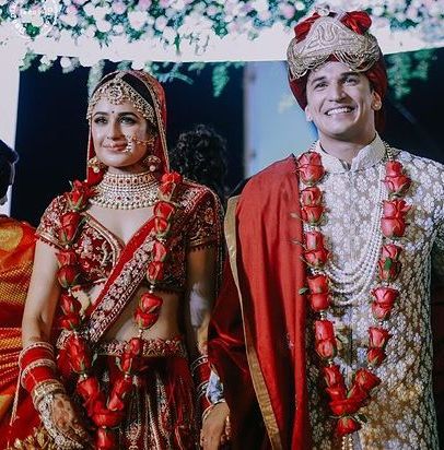 Yuvika Chaudhary's wedding photo