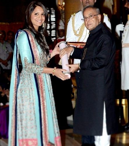 Dipika Pallikal received Padma Shri Award