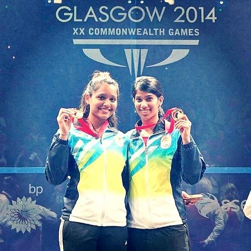 Dipika Pallikal won Gold Medal along with partner Joshna Chinappa at 2014 Commonwealth Games