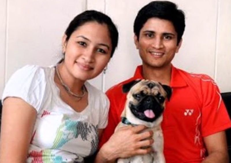 Jwala Gutta with her first husband