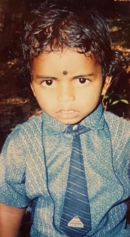P. R. Sreejesh’s childhood picture