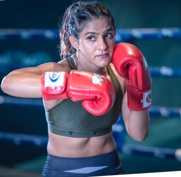 Ritu Phogat boxing