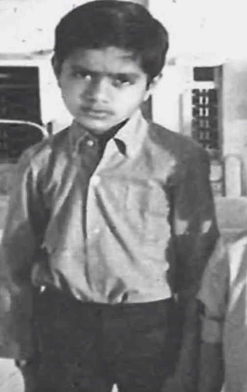 Gautam Adani's childhood photo