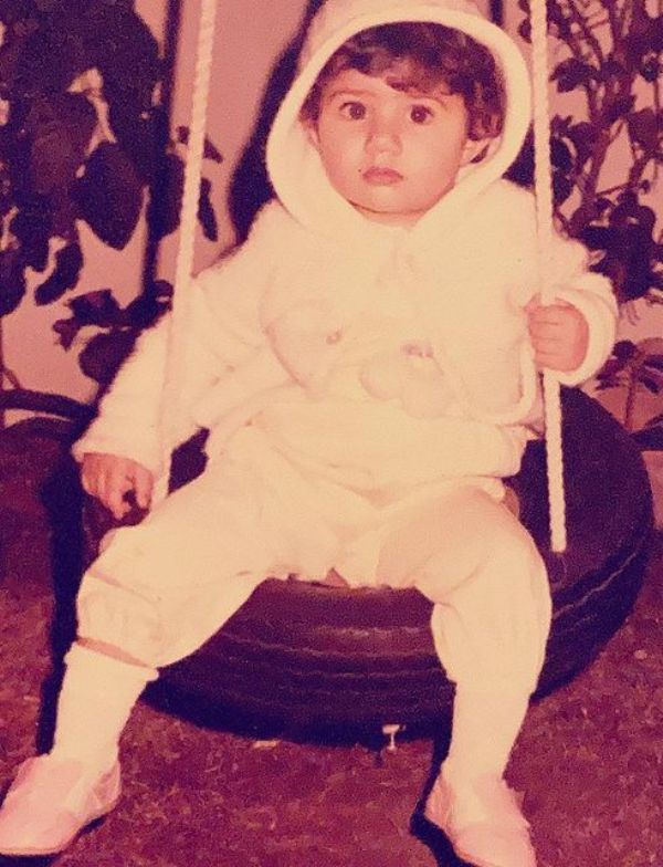 Mahira Khan's childhood photo