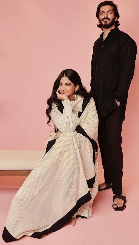 Rhea Kapoor with her brother