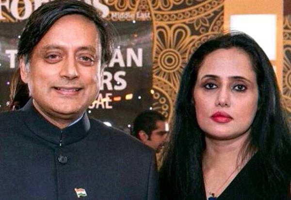Shashi Tharoor and Mehr Taraar