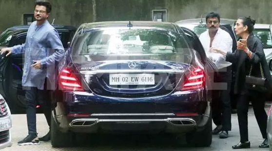 Sunita Kapoor with her W222 Mercedes Benz S-Class car