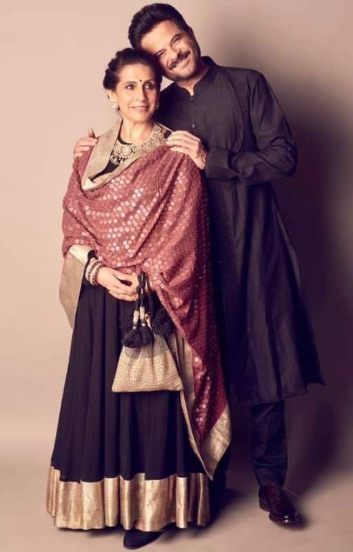 Sunita Kapoor with her husband