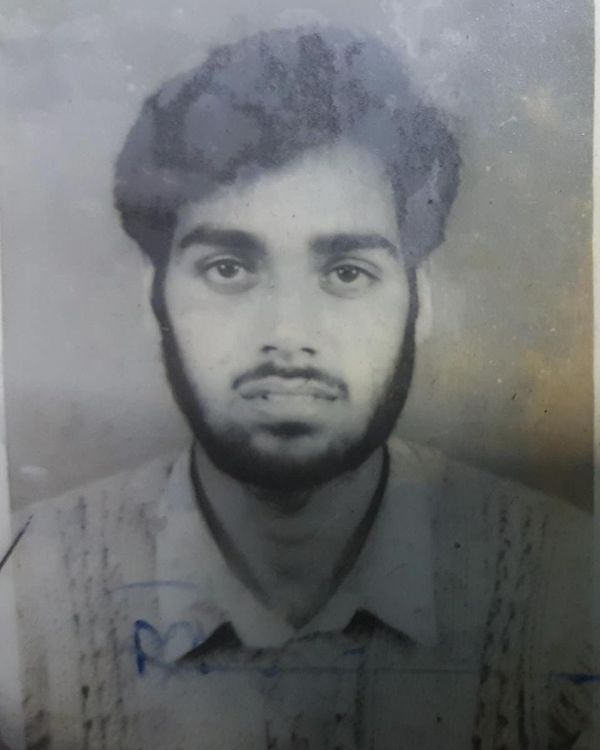 Manoj Kumar during his younger days