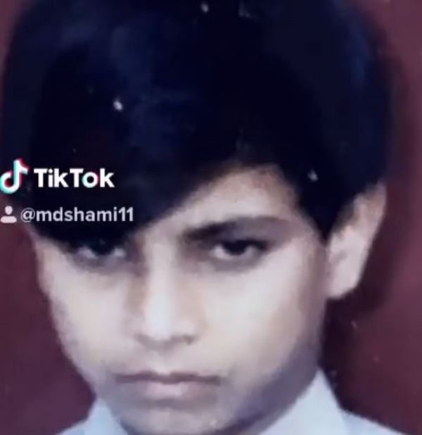 Mohammed Shami's childhood photo